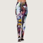 グラフィティカラフルワード レギンス (裏面)