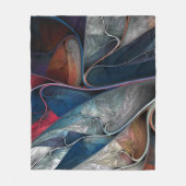 グラフィティカラフル・アート フリースブランケット (正面)