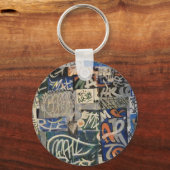 グラフィティカラフル キーホルダー (裏面)