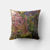 グラフィティカラフル クッション (裏面)