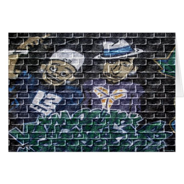 グラフィティカード (正面横)