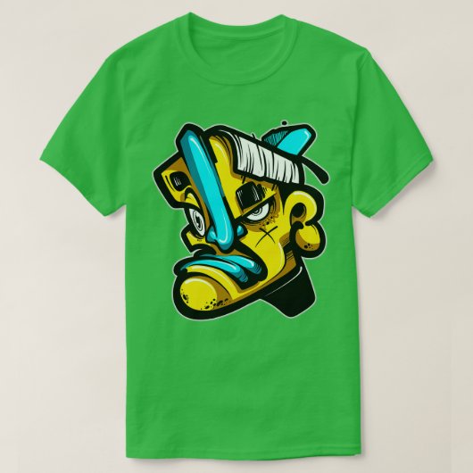 グラフィティキャラクター2 Tシャツ (デザイン正面)