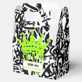 グラフィティクラウンブラックグリーンサンキューレ誕生日 フェイバーボックス (オープン)