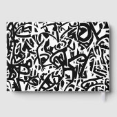 グラフィティクラウンブラックグリーン誕生日 ゲストブック (裏面)