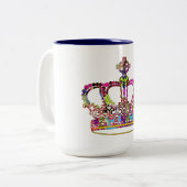 グラフィティクラウン ツートーンマグカップ (正面左)