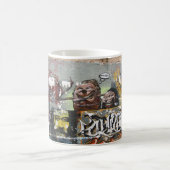 グラフィティクラシックホワイトマグ コーヒーマグカップ (中央)