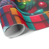 グラフィティクリスマス ラッピングペーパー (ロールコーナー)