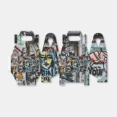 グラフィティクールアモダンーバン通りアート フェイバーボックス (折り畳みなし)