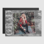 グラフィティグランジグラード |卒業写真キープサケ マグネット招待状 (正面/裏面)