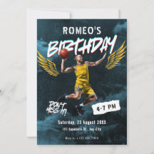 グラフィティグランジバスケットボール写真誕生日