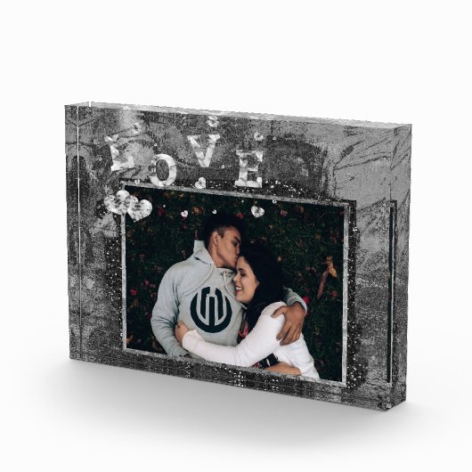 グラフィティグランジラブ | Crystal シンプルフェイク Script フォトブロック (右)