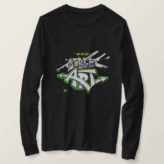 グラフィティグリーンデザイン Tシャツ