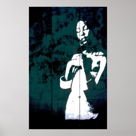 グラフィティサイケデリックプリント ポスター (正面)