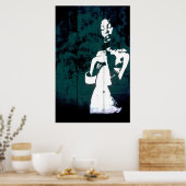 グラフィティサイケデリックプリント ポスター (キッチン)