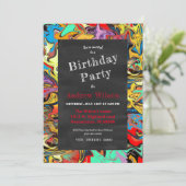 グラフィティシャルボードパーティー 招待状 (スタンド正面)