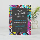 グラフィティシャルボードパーティー 招待状 (スタンド正面)