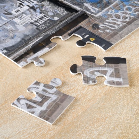 グラフィティショレディッチハックニーロンドン統一された王国 ジグソーパズル (側面)