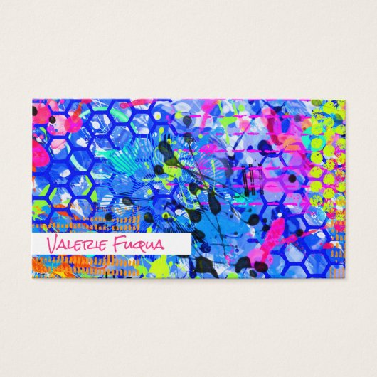 グラフィティシーパーソナライズされた抽象芸術 (正面)