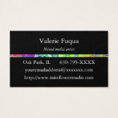 グラフィティシーパーソナライズされた抽象芸術 (裏面)