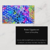 グラフィティシー抽象芸術 名刺 (正面/裏面)