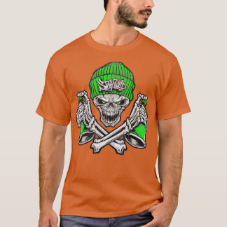 グラフィティスカルグラフィック通りアートラバー Tシャツ