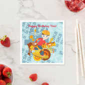 グラフィティスケートボード子供の誕生日パーティー スタンダードカクテルナプキン (インサイチュ)