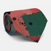 グラフィティスタイルカラフル抽象芸術アート ネクタイ (ロール)