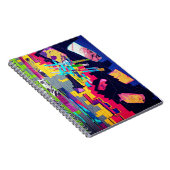 グラフィティスタイルデザイン ノートブック (右側)