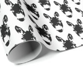 グラフィティスタイルドンキー又はミュレ通りアートスケッチ ラッピングペーパー (ロールコーナー)