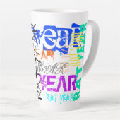 グラフィティスタイル中国のラットイヤー〔占星術の〕十二宮図Lラテマグ カフェラテマグ (右アングル)