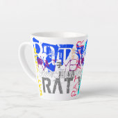 グラフィティスタイル中国のラットイヤー〔占星術の〕十二宮図Sラテマグ カフェラテマグ (左アングル)