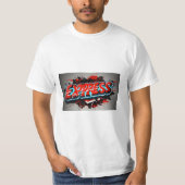 グラフィティスタイル文字ロゴ – アーバンビベスTシャツ» Tシャツ (正面)