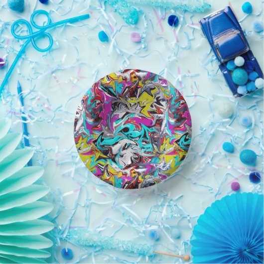 グラフィティスタイル紙ボウル ペーパーボウル (パーティー)