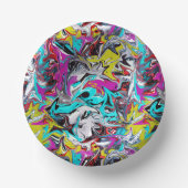 グラフィティスタイル紙ボウル ペーパーボウル (正面)