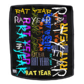 グラフィティスタイル繰り返しラットメタル年2020 BackP バックパック (取り外し可フェース)