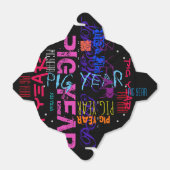 グラフィティスタイル繰り返し豚の年2019取り出しB フェイバーボックス (折り畳みなし)