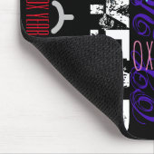 グラフィティスタイル繰り返しOx Year 2021マウスパッド マウスパッド (コーナー)