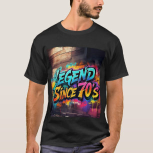 グラフィティスタイル「レジェンド70年代のメンズTシャツより」 Tシャツ