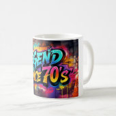 グラフィティスタイル「伝説70年代から コーヒーマグカップ (正面右)