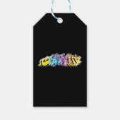 グラフィティスプレー絵画の絵師グラフィティは芸術である ギフトタグ (正面)