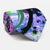 グラフィティスムージー抽象芸術 ネクタイ (ロール)