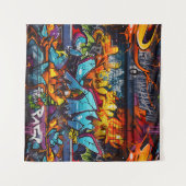 グラフィティタペストリー タペストリー (正面(横))