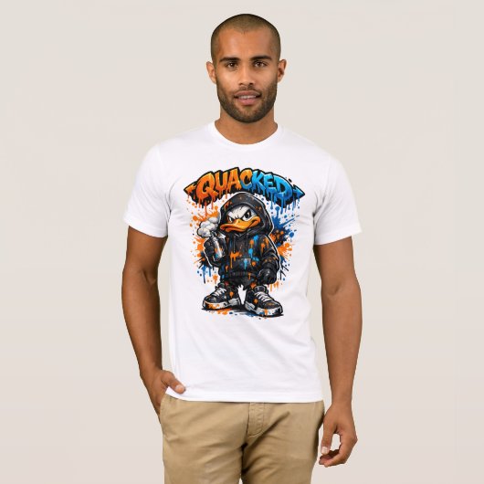 グラフィティダックTシャツ Tシャツ (正面フル)