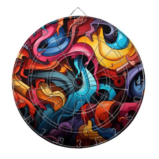 グラフィティダートボード ダーツボード (正面)