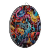 グラフィティダートボード ダーツボード (正面左)