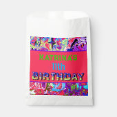 グラフィティテーマ誕生日 フェイバーバッグ (正面)