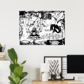 グラフィティディライト ポスター (ホームオフィス)