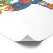 グラフィティデザイン平和 ポスター (角)