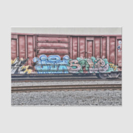 グラフィティトレグランジインアカラフルーバン通りアート 薄葉紙