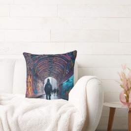 グラフィティトンネル クッション